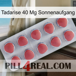 Tadarise 40 Mg Sunrise 18